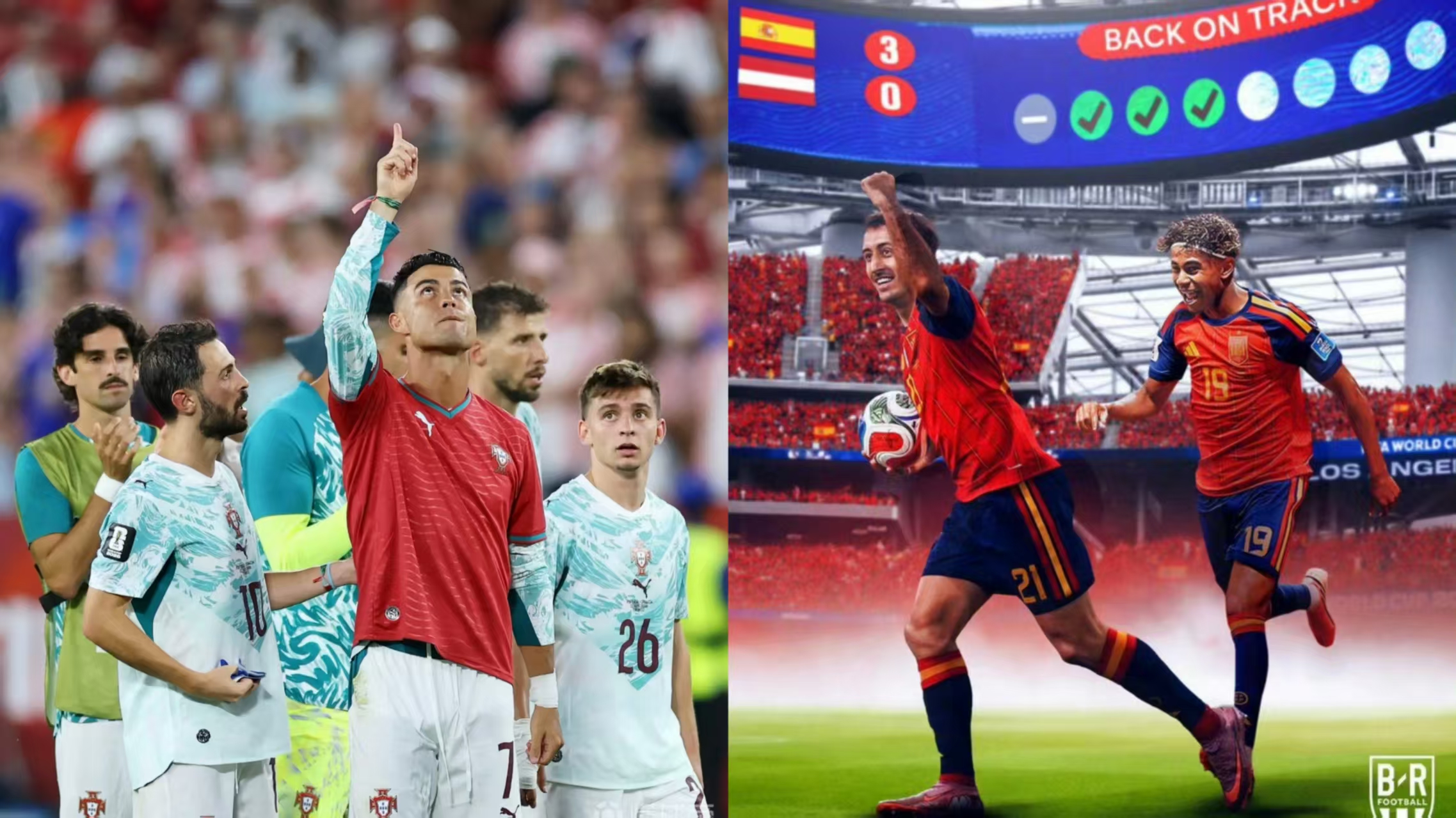 Cristiano Ronaldo enfrenta Yamal, de 18 anos: Uma nova tempestade forma-se após o crepúsculo dos campeões do mundo.